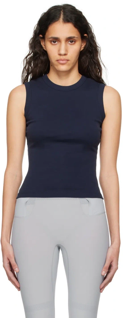 Flore Flore Navy Esmé Tank Top