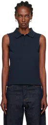 Flore Flore Navy Lauren Polo In Blue