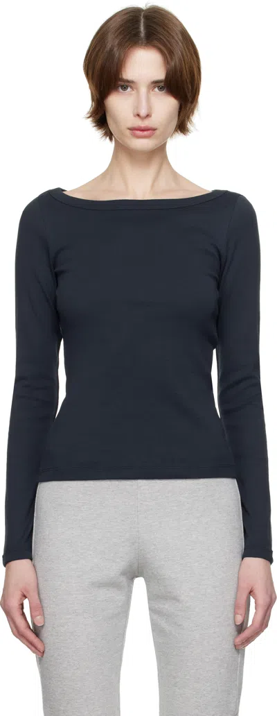 Flore Flore Navy Steffi Longsleeve T-shirt