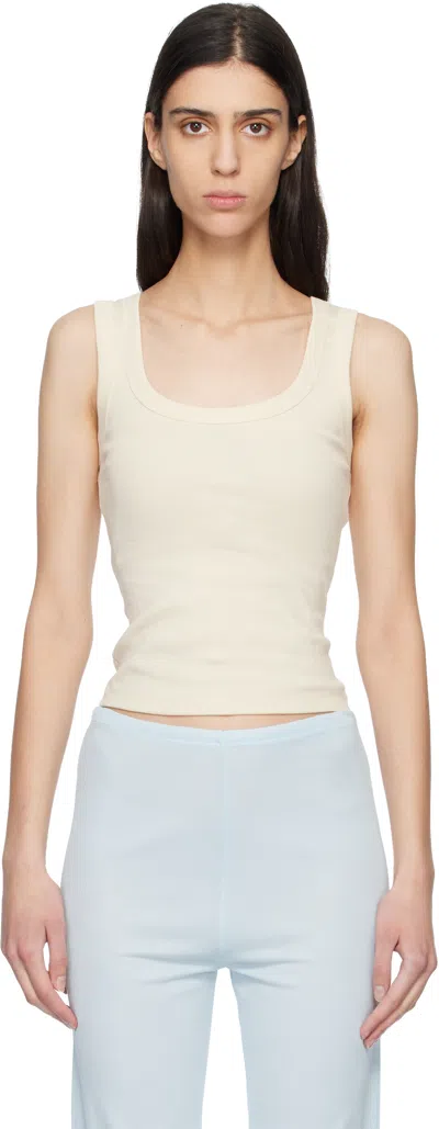 Flore Flore Off-white Hillie Tank Top
