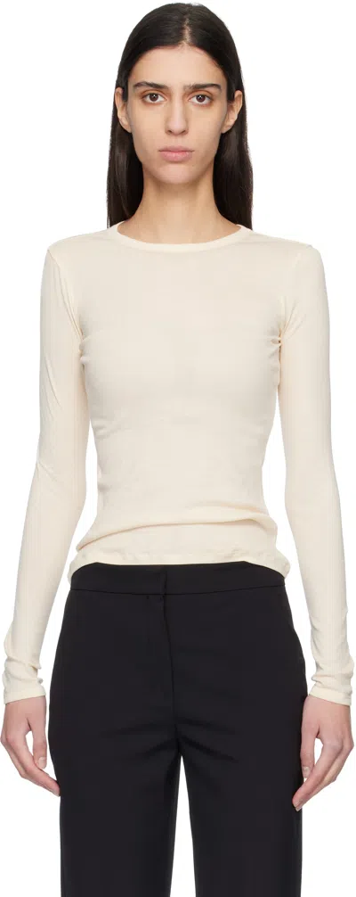 Flore Flore Off-white Olivia Longsleeve T-shirt