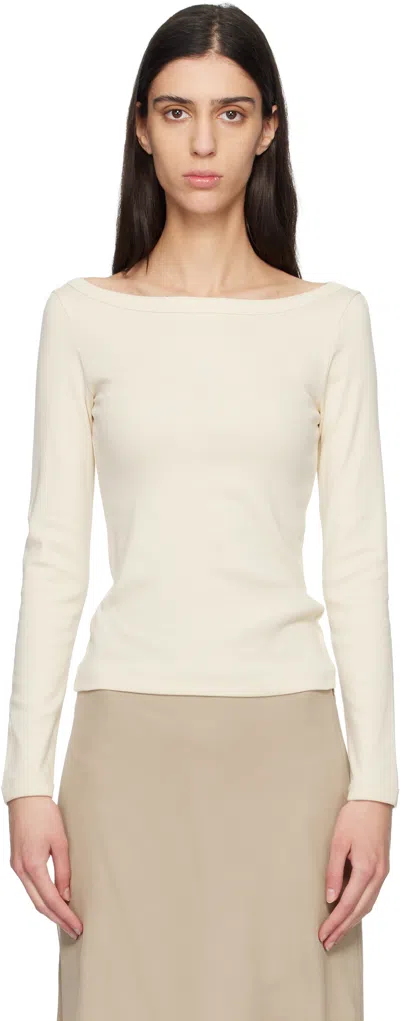 Flore Flore Off-white Steffi Longsleeve T-shirt