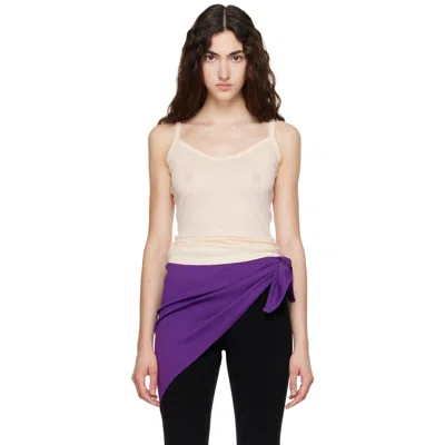Flore Flore Off-white Isla Camisole