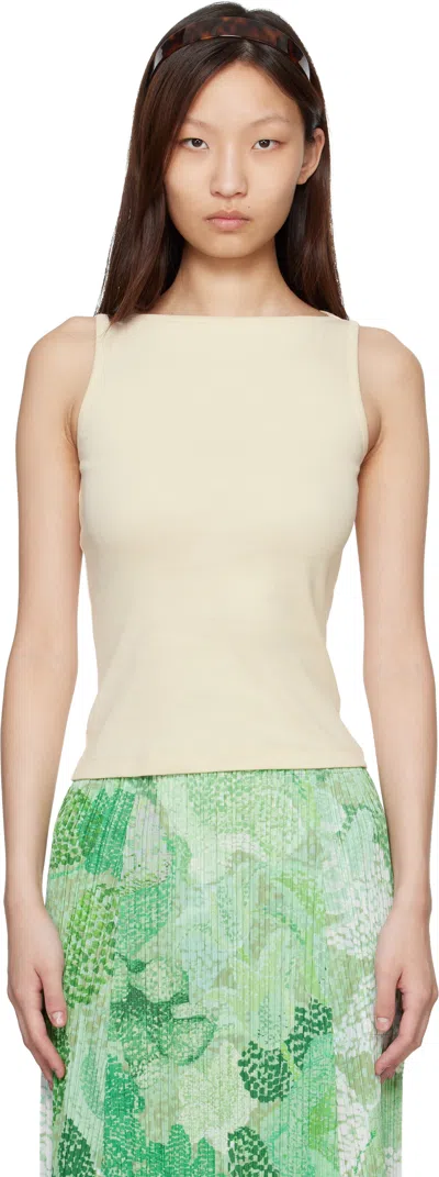 Flore Flore Off-white Timmi Tank Top In Multi