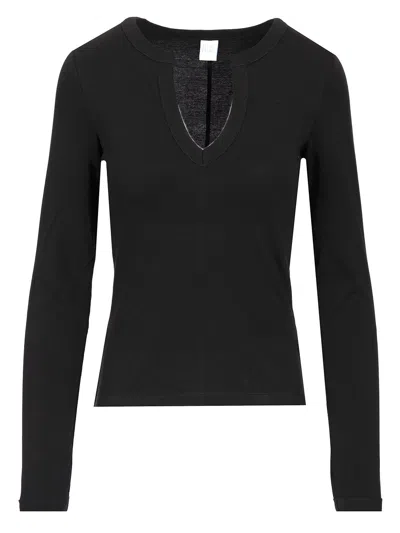 Flore Flore Organic Cotton Top T-shirt Black