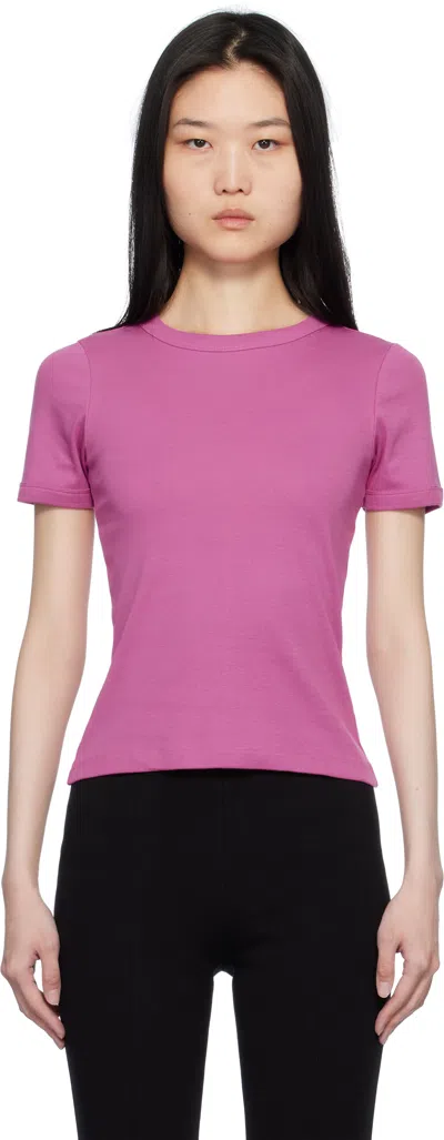 Flore Flore Pink Car T-shirt In Orchid