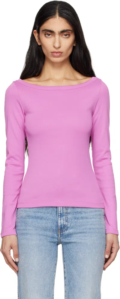 Flore Flore Pink Steffi Longsleeve T-shirt