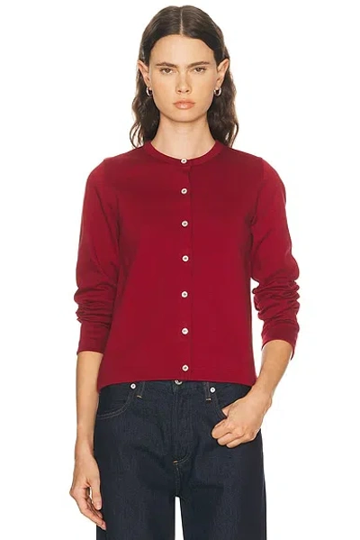 Flore Flore Poppy Cardigan In Red