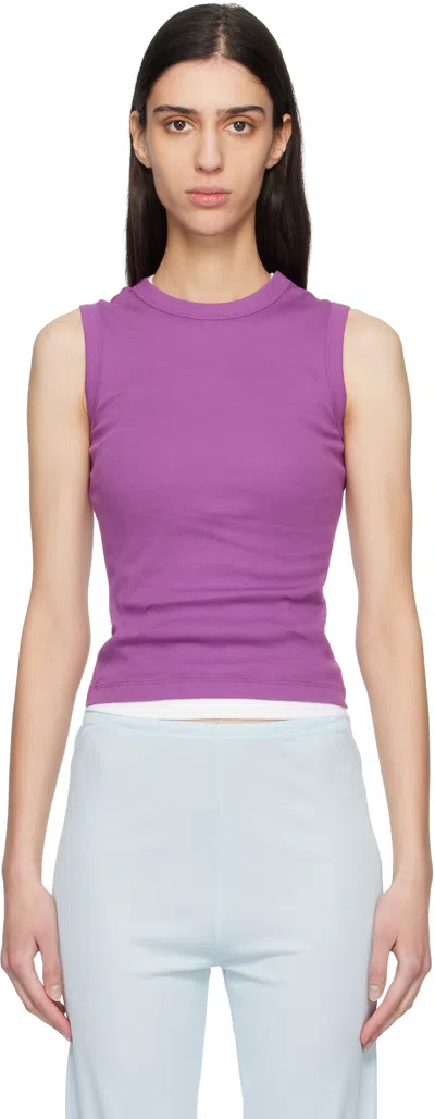 Flore Flore Purple Esmé Tank Top