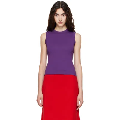 Flore Flore Purple Esmé Tank Top In Multi