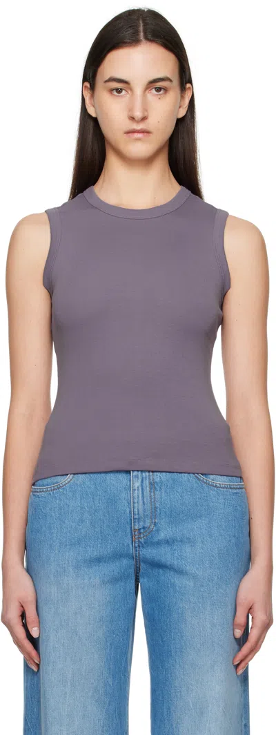Flore Flore Purple Esmé Tank Top In Purple Sage