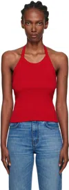 Flore Flore Red Angie Tank Top In Red