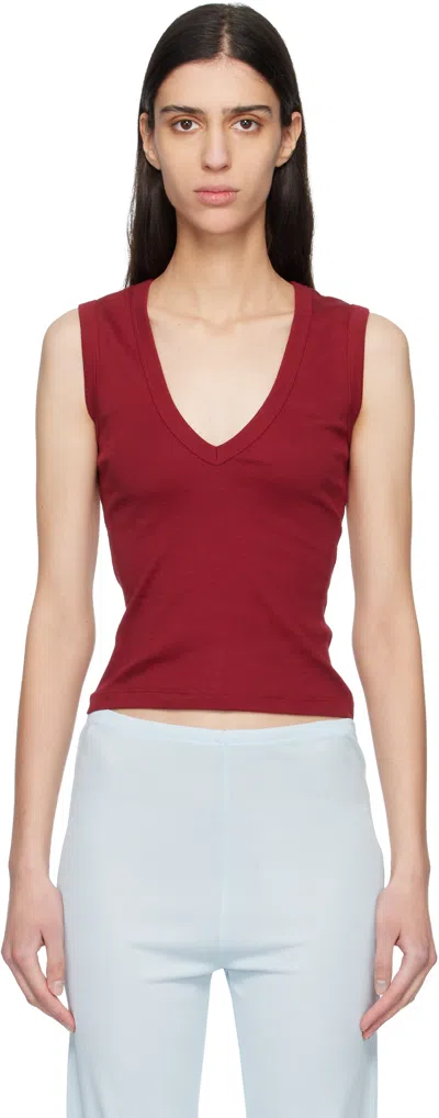 Flore Flore Red Dewi Tank Top