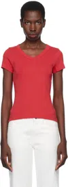 Flore Flore Red Jill Baby T-shirt In Red