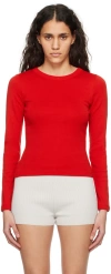 FLORE FLORE RED MAX LONG SLEEVE T-SHIRT