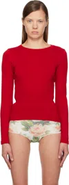 Flore Flore Red Max T-shirt In Red