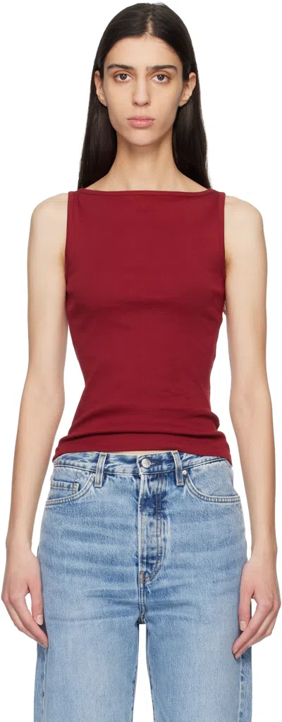 Flore Flore Red Timmi Tank Top