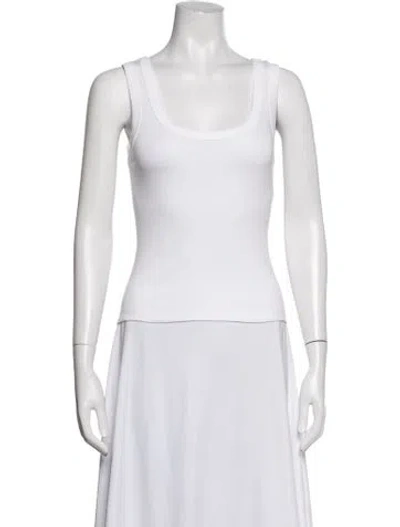 Pre-owned Flore Flore Scoop Neck Sleeveless Top In Pink