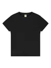 Flore Flore Short-sleeve Cotton T-shirt In Black