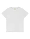 Flore Flore Short-sleeve Crew-neck T-shirt In White