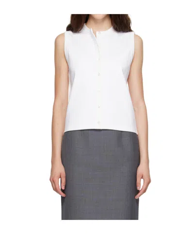 FLORE FLORE SLEEVELESS OPEN-FRONT VEST