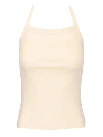Flore Flore Slim Fit Top Tops White