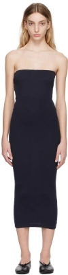 Flore Flore Ssense Exclusive Navy Liv Midi Dress In Navy