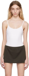 Flore Flore Ssense Exclusive White Carli Bodysuit In White