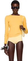 Flore Flore Ssense Exclusive Yellow Max T-shirt In Yellow