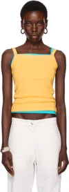 Flore Flore Ssense Exclusive Yellow May Camisole In Yellow