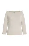 Flore Flore Steffi Cotton T-shirt In Gray