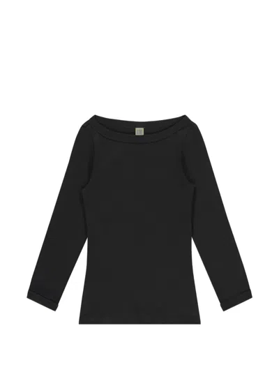 Flore Flore Steffi Long-sleeve T-shirt In Black