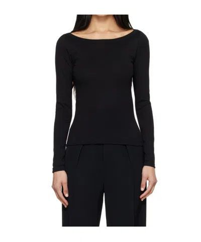 Flore Flore Steffi Long-sleeve T-shirt In Black