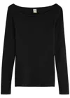 Flore Flore Tende Cotton Top In Black
