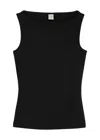 Flore Flore Timmi Cotton Tank In Black
