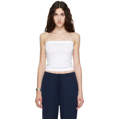 Flore Flore White Bes Bandeau Top