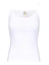 Flore Flore White Bibi Tank Top In White