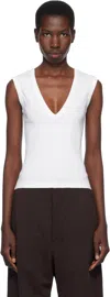 Flore Flore White Dewi Tank Top