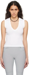 FLORE FLORE WHITE DEWI TANK TOP