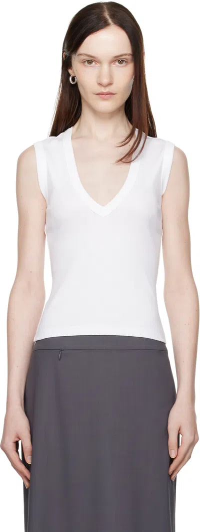 FLORE FLORE WHITE DEWI TANK TOP
