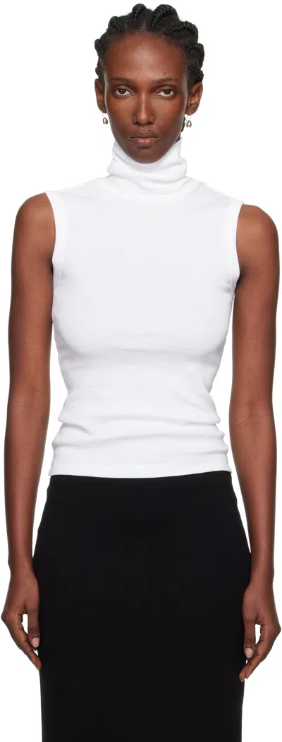 Flore Flore White Dinah Tank Top