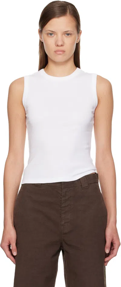 Flore Flore White Esmé Tank Top