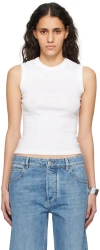 Flore Flore White Esmé Tank Top In White