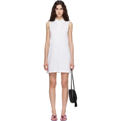 Flore Flore White Lauren Polo Minidress