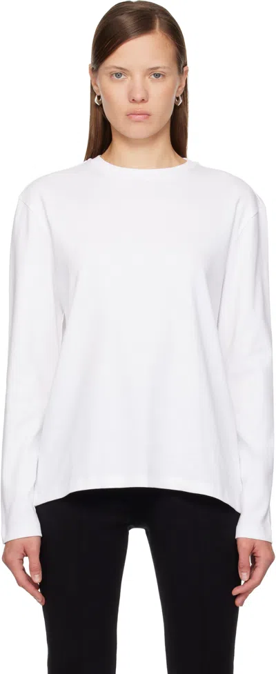 Flore Flore White Maggie Longsleeve T-shirt