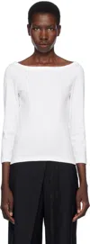 Flore Flore White Steffi Long Sleeve T-shirt