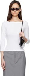 Flore Flore White Steffi T-shirt In White