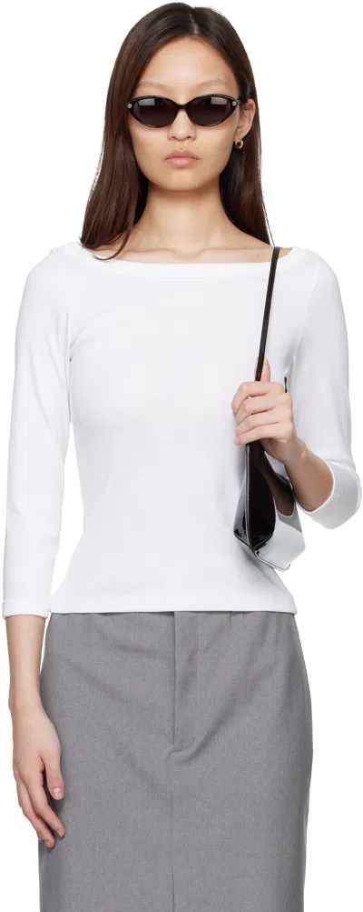 Flore Flore White Steffi T-shirt