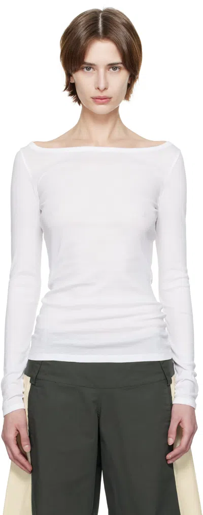 Flore Flore White Tende Longsleeve T-shirt