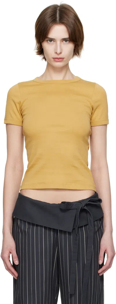 Flore Flore Yellow Car T-shirt In Tan